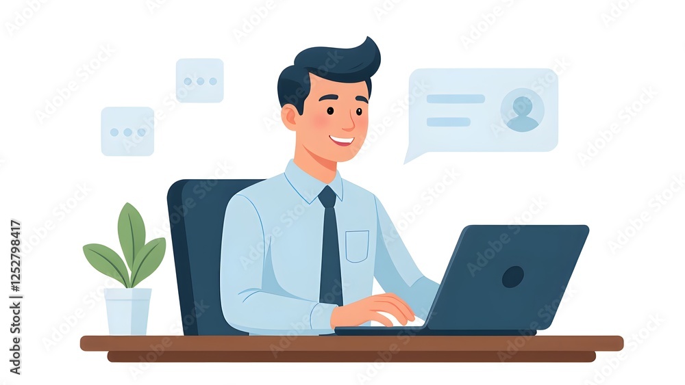 The workplace routine of online meetings The workplace routine of online meetings