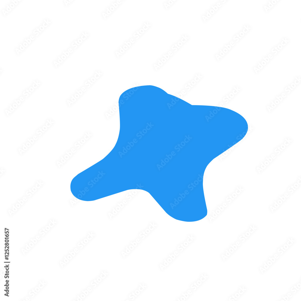 blue puddle vector illustration blue puddle vector illustration