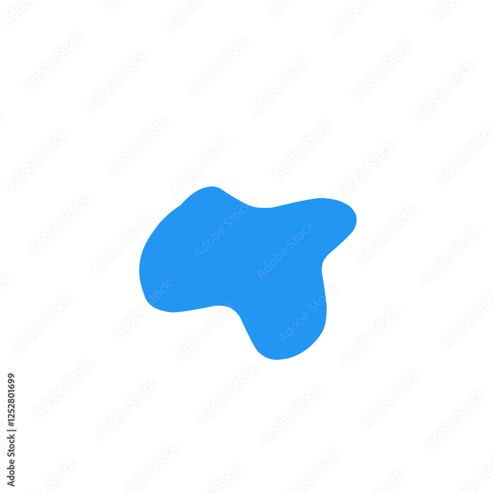 blue puddle vector illustration blue puddle vector illustration