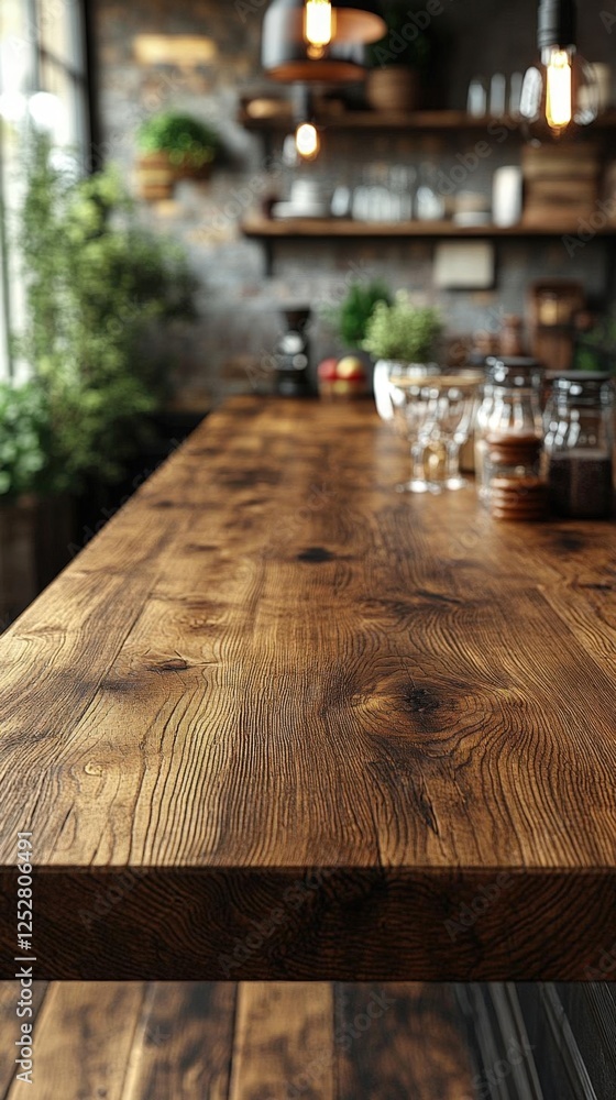 Rustic Wooden Kitchen Countertop Rustic Wooden Kitchen Countertop