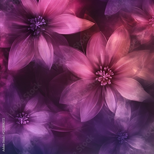 Vibrant Floral Background: A Stunning Tapestry of Blossoms, Petals, and Delicate Blooms, Perfect for Designs, Websites, and Springtime Celebrations.  