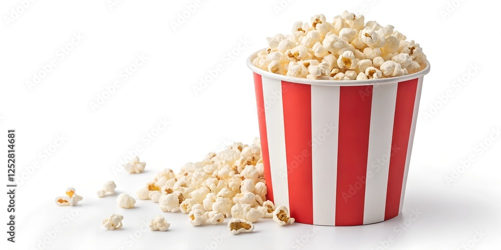 popcorn in a white bowl, Popcorn box. Red and white striped buckets of popcorn isolated on white background. Cinema and entertainment concept. Movie night with popcorn. Cheesy popcorn. popcorn in a white bowl, Popcorn box. Red and white striped buckets of popcorn isolated on white background. Cinema and entertainment concept. Movie night with popcorn. Cheesy popcorn.