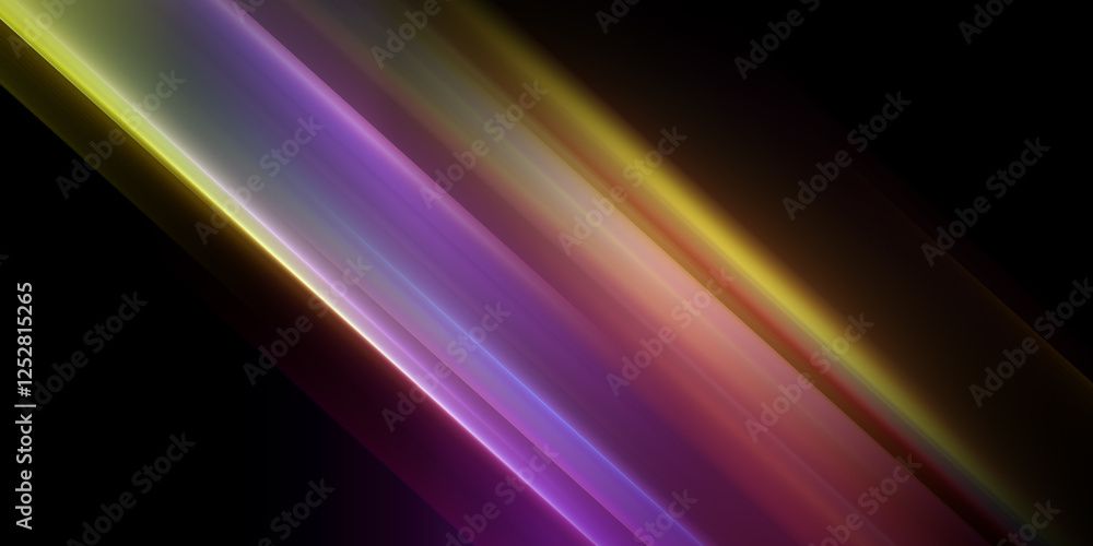 Abstract blurred background with colorful stripes of light on dark orange and black, lines with gradient effect, glowing and flowing in motion Abstract blurred background with colorful stripes of light on dark orange and black, lines with gradient effect, glowing and flowing in motion