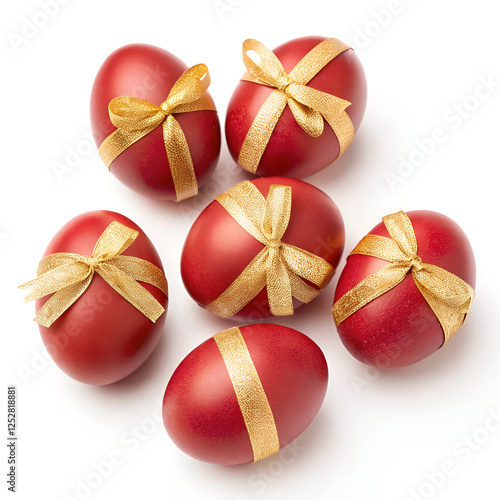 red color eggs