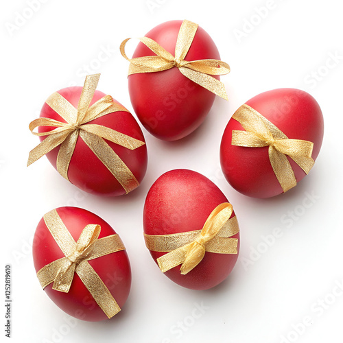 red color eggs