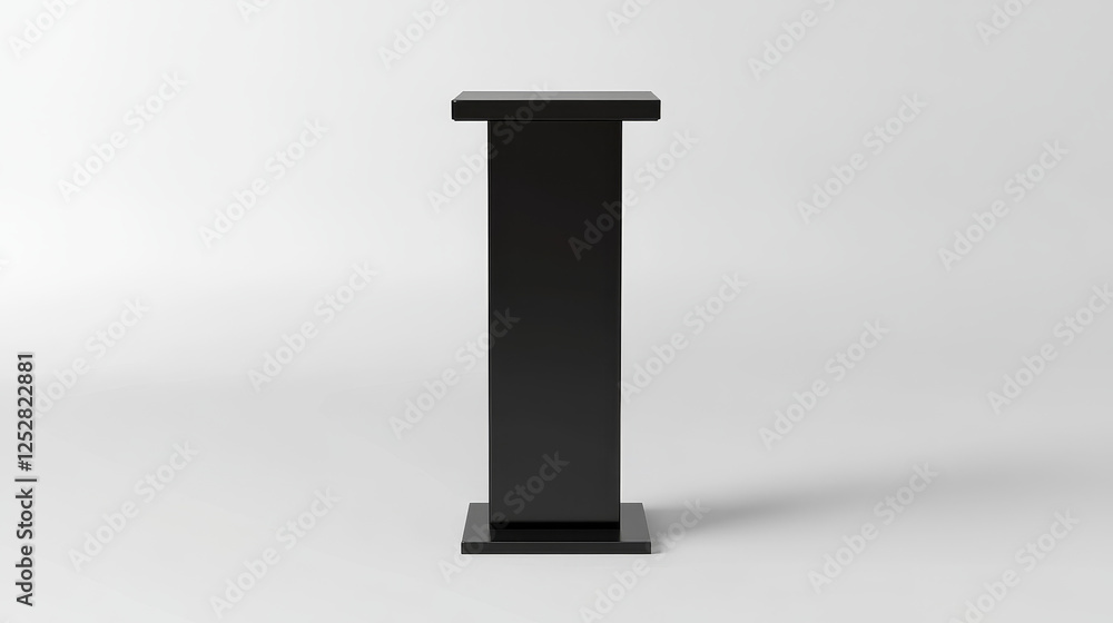 3d black studio luxury podium and product stand. Abstract dark mockup with stage on floor and minimal space for presentation. Premium silver or steel trendy realistic pedestal design to show cosmetic. 3d black studio luxury podium and product stand. Abstract dark mockup with stage on floor and minimal space for presentation. Premium silver or steel trendy realistic pedestal design to show cosmetic.
