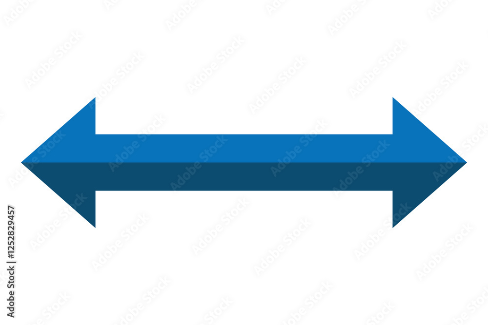 double wave long curved arrow icon. double arrow icon on white background. double wave long curved arrow icon. double arrow icon on white background.