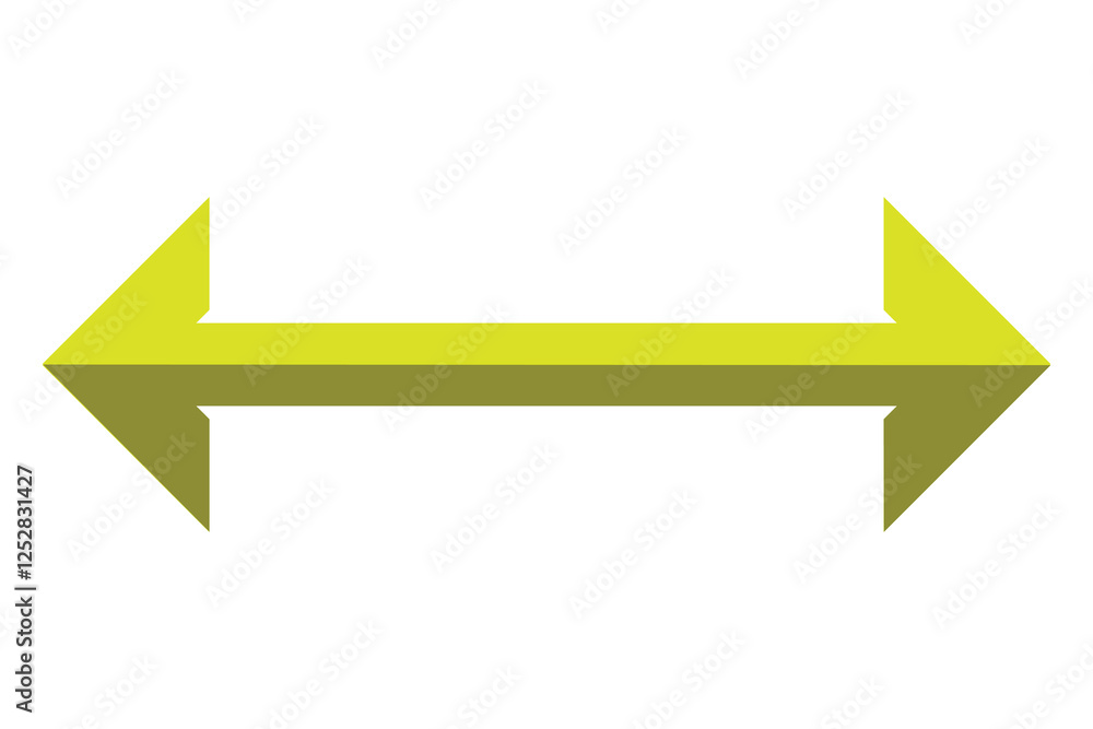 double wave long curved arrow icon. double arrow icon on white background. double wave long curved arrow icon. double arrow icon on white background.