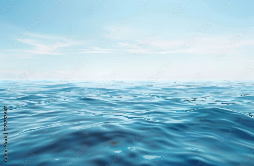 custom made wallpaper toronto digitalThe surface of abstract blue water ripples softly, offering a textured background that embodies peace and quietude.
