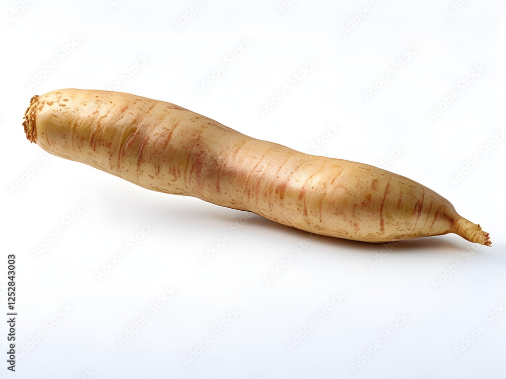 cinnamon-vine or chinese yam isolated on white. cinnamon-vine or chinese yam isolated on white.
