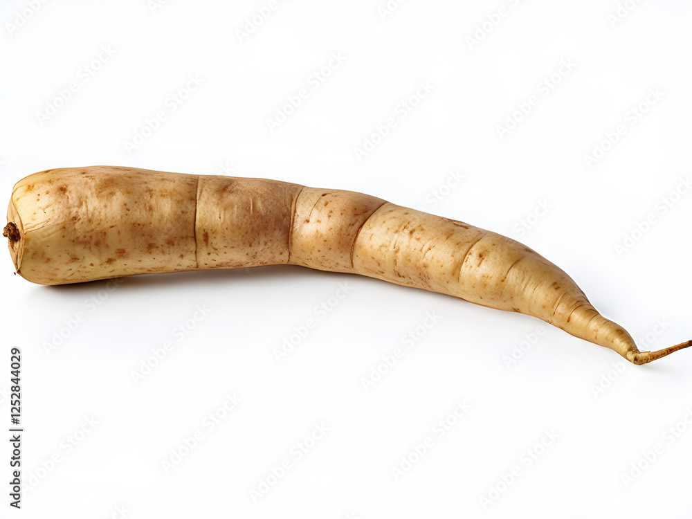 cinnamon-vine or chinese yam isolated on white. cinnamon-vine or chinese yam isolated on white.