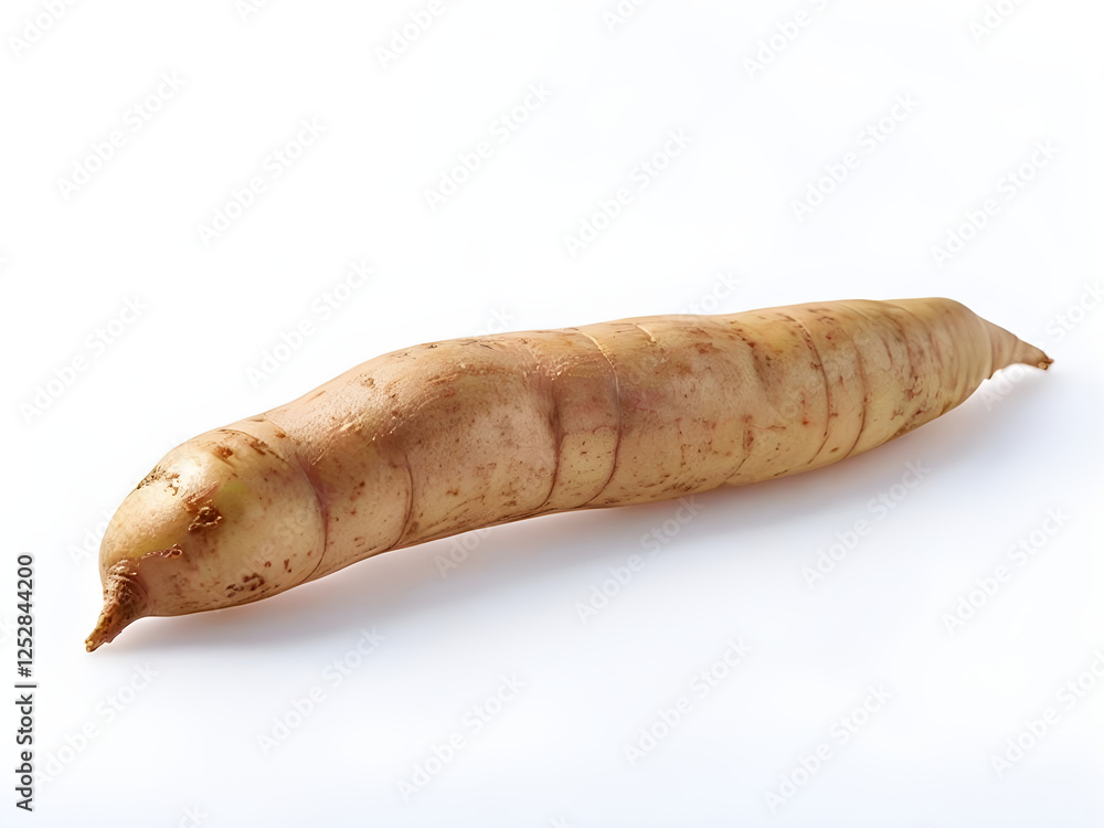 cinnamon-vine or chinese yam isolated on white. cinnamon-vine or chinese yam isolated on white.
