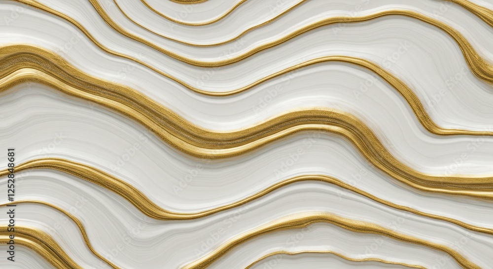 Golden Swirls Abstract: An abstract composition featuring captivating swirls of gleaming golden lines on a white background, creating a modern and elegant design. Golden Swirls Abstract: An abstract composition featuring captivating swirls of gleaming golden lines on a white background, creating a modern and elegant design.