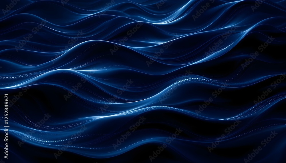 Black navy dark, blue abstract background. Wave wavy line stripe. Blue abstract background, blue wavy background, dark blue background, blue wavy abstract background, generated with ai Black navy dark, blue abstract background. Wave wavy line stripe. Blue abstract background, blue wavy background, dark blue background, blue wavy abstract background, generated with ai