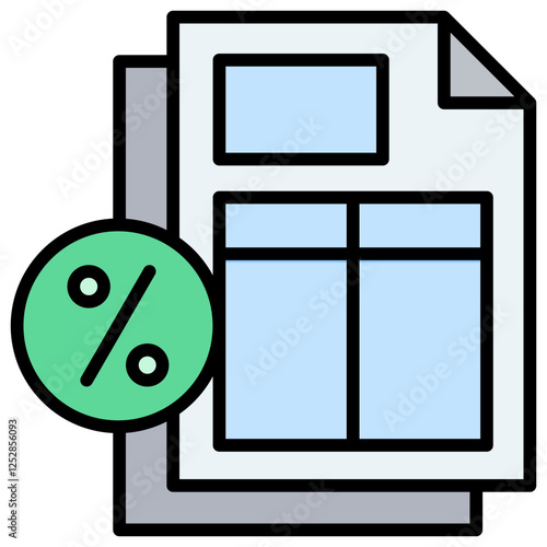 Tax Form Icon