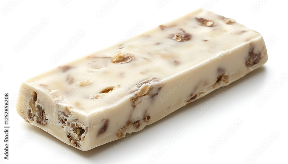 Delicious glazed ice cream bar isolated on white Delicious glazed ice cream bar isolated on white
