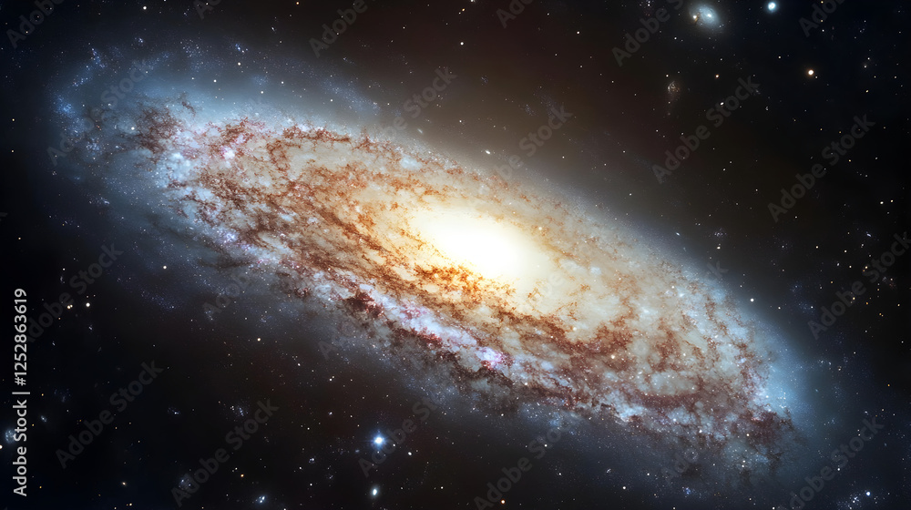 Fototapeta premium space thumbnail with stars