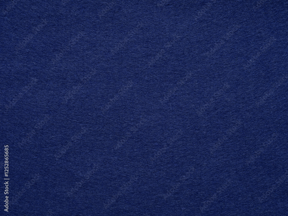 Deep navy blue felt texture conveys a sense of sophistication and depth, ideal for elegant and classic designs