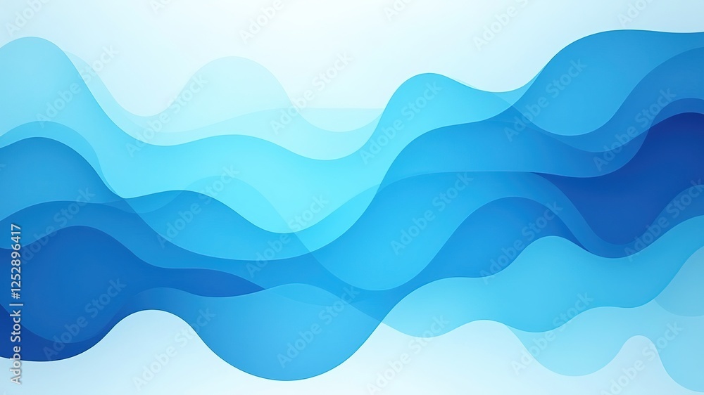 Modern Blue Horizontal Business Banner Templates - Abstract Tech Design Modern Blue Horizontal Business Banner Templates - Abstract Tech Design