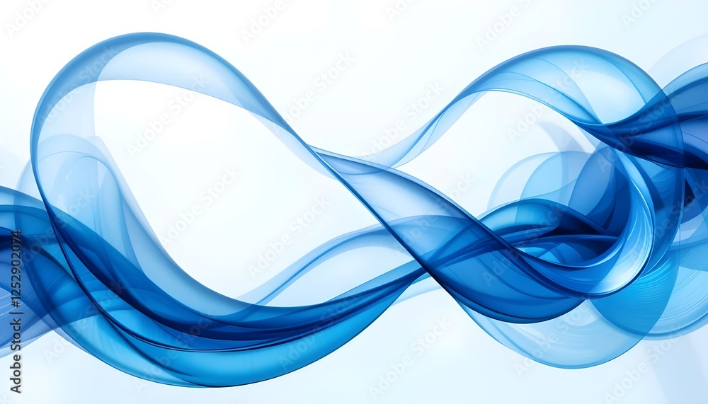 Abstract design, swirling blue shapes, smooth flowing lines, (various shades of blue:1.2), overlapping curves, (soft edges:1.2), minimalist style, simple shapes, white background, Abstract design, swirling blue shapes, smooth flowing lines, (various shades of blue:1.2), overlapping curves, (soft edges:1.2), minimalist style, simple shapes, white background,