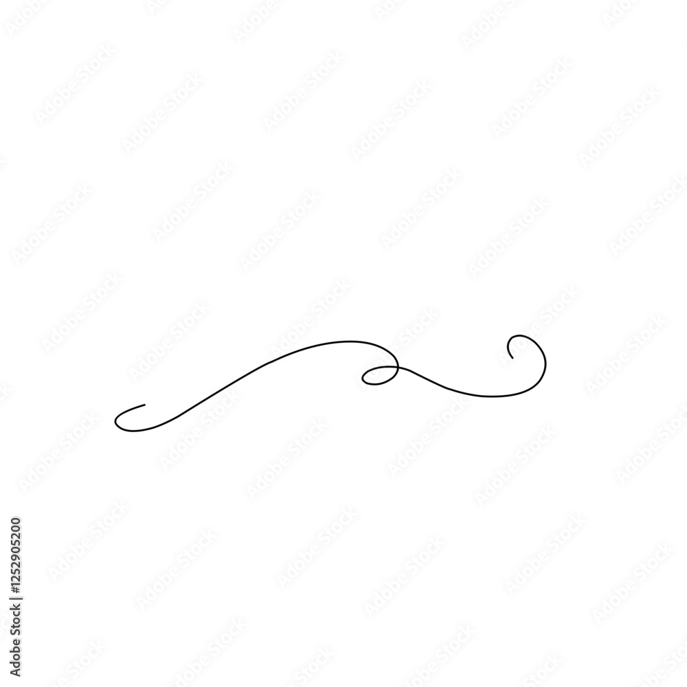 abstract thin line doodles