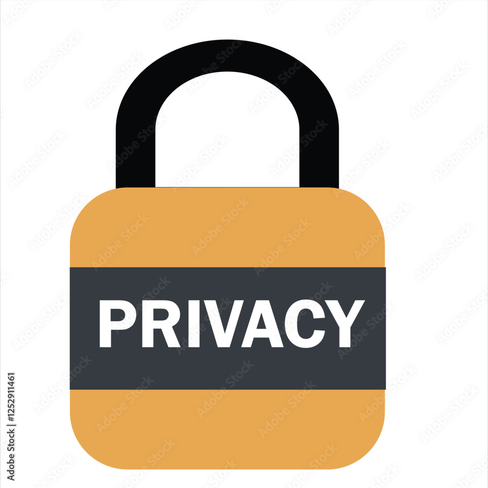 Privacy and Security System Graphic Icons - Lock and Padlock Icon Design Privacy and Security System Graphic Icons - Lock and Padlock Icon Design
