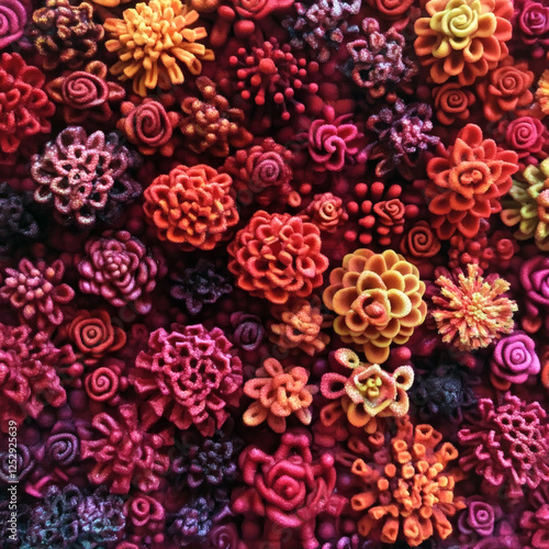 Wallpaper Mural seamless floral pattern Torontodigital.ca