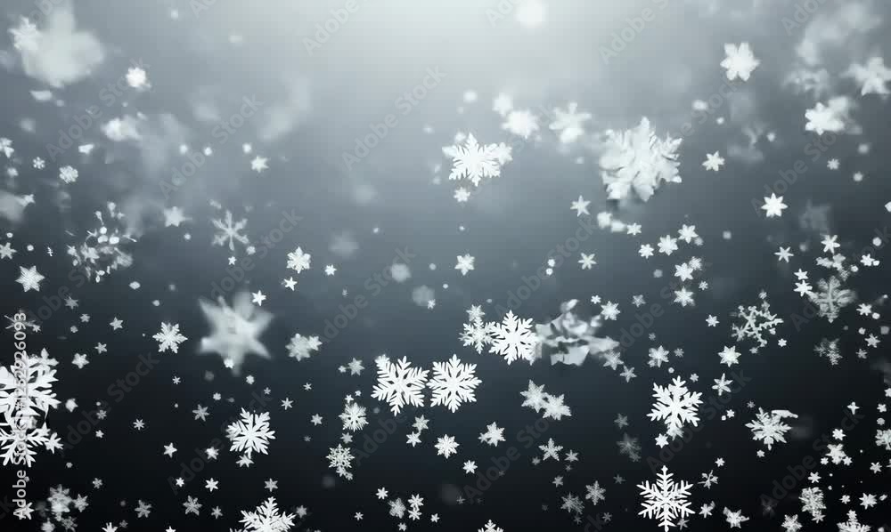 reverse snowfall: tiny flakes drifting from darkness above reverse snowfall: tiny flakes drifting from darkness above