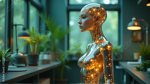 Golden Robot photo