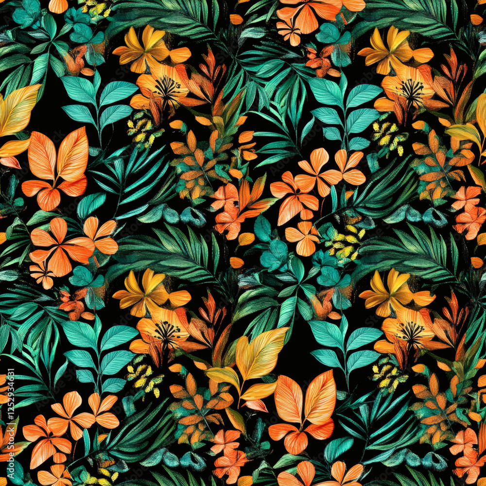 seamless floral pattern seamless floral pattern