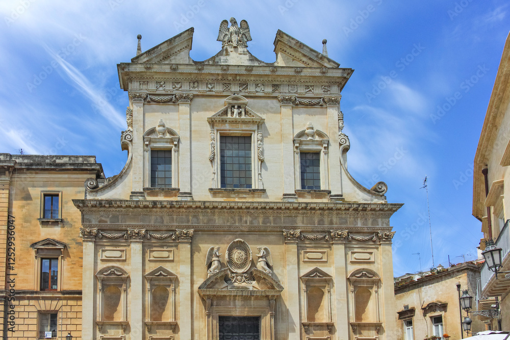 Fototapeta premium The Old town of Lecce, Apulia Region, Italy