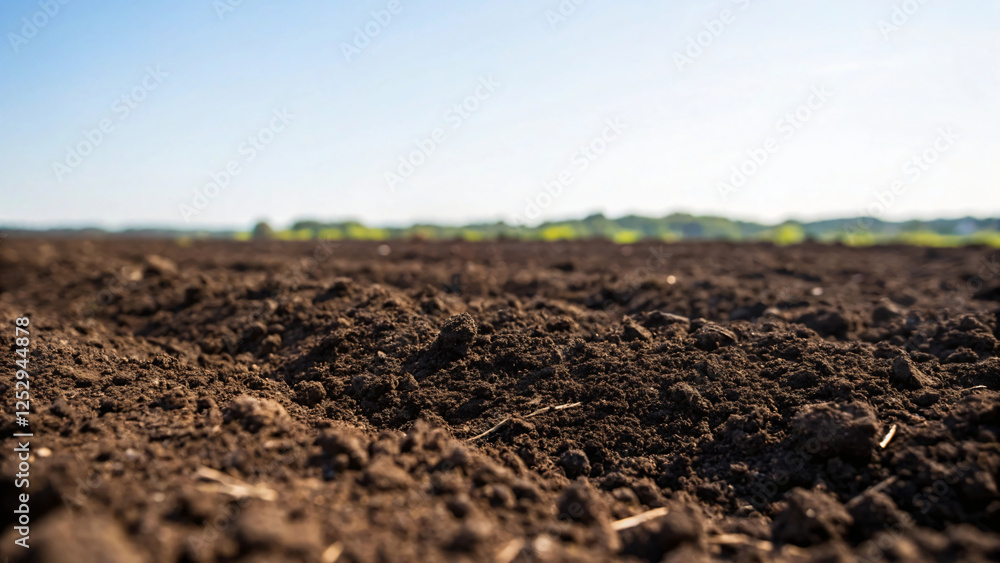 Spring mornings reveal freshly plowed fields, contrasting with post-harvest landscapes Spring mornings reveal freshly plowed fields, contrasting with post-harvest landscapes