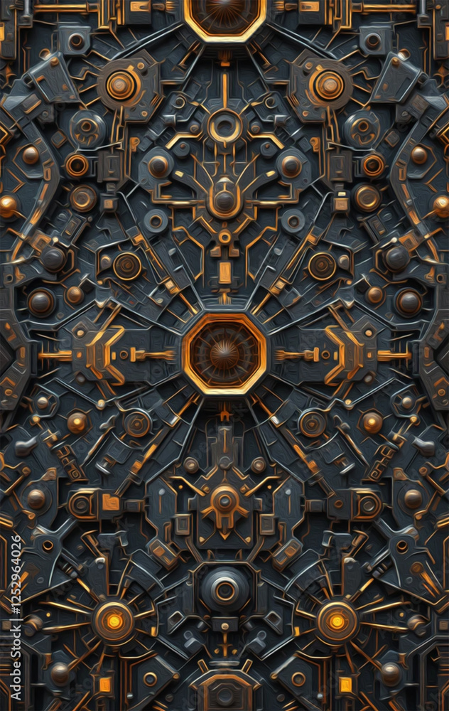 Abstract technology background. . Oil paint illustration. Abstract technology background. . Oil paint illustration.