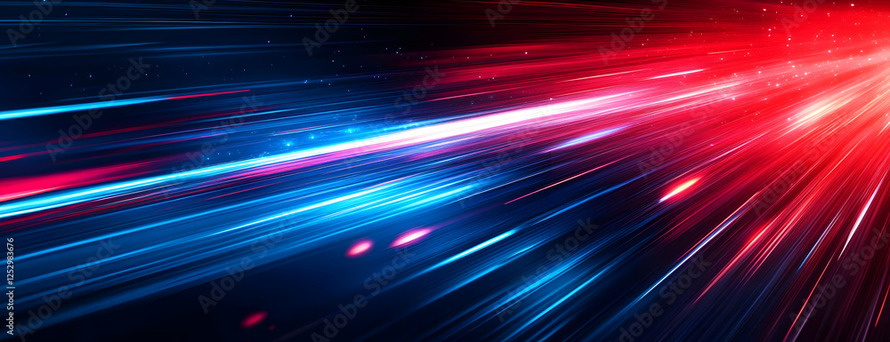 Red blue light speed motion abstract Red blue light speed motion abstract