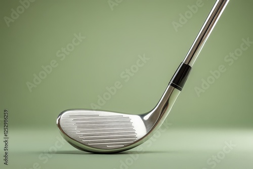 Chrome Golf Club Detailed Shot photo