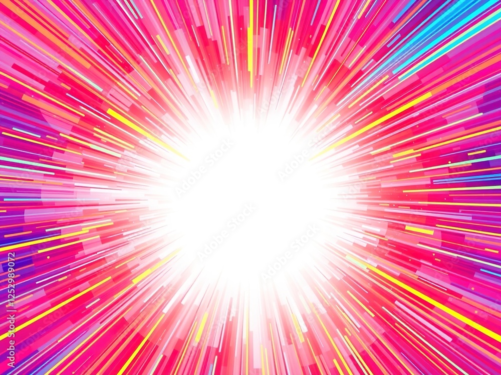 Obraz premium Abstract Symphony of Lines and Gradients