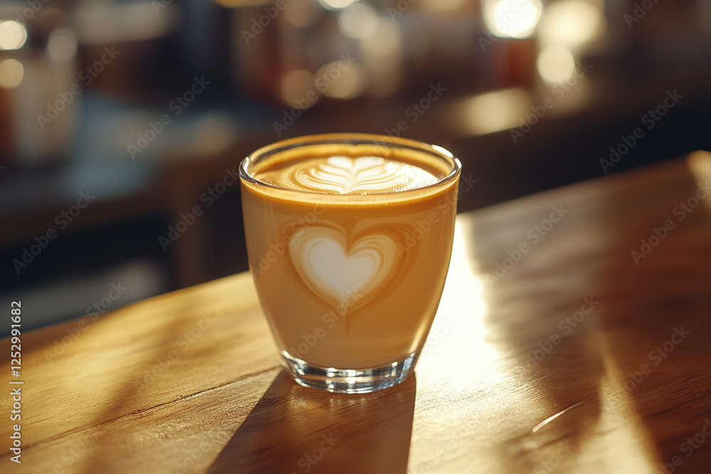 Coffee on the table, coffee in the sun Coffee on the table, coffee in the sun
