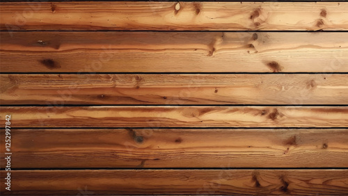 Wood planks vector background. Wooden surface background. Old Wooden Background. Wooden texture background. 