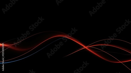 Fractured Lines Dance in the Darkness