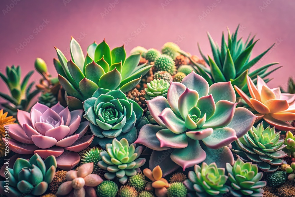 A shallow depth of field showcases a vibrant pink succulent, minimalist botanical beauty. A shallow depth of field showcases a vibrant pink succulent, minimalist botanical beauty.