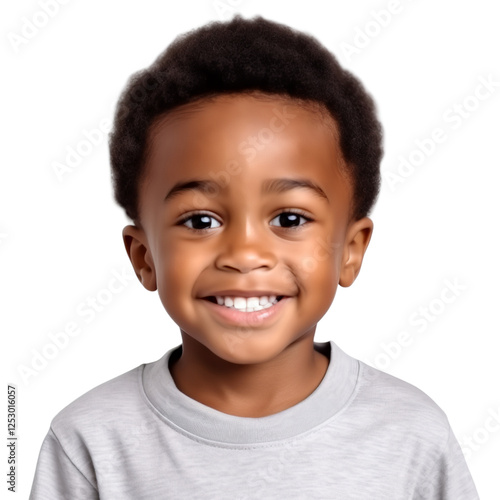 portrait of a smiling boy