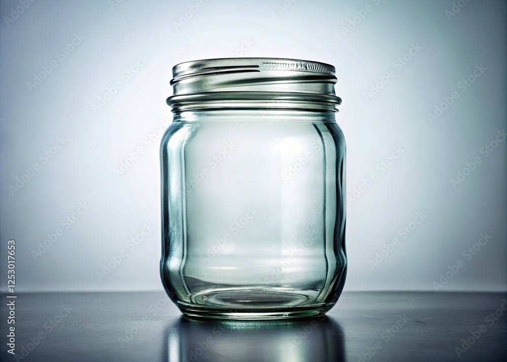High-resolution empty mason jar mockup on white. Perfect for food or product photography; clean, versatile template. High-resolution empty mason jar mockup on white. Perfect for food or product photography; clean, versatile template.