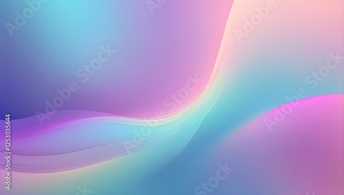 Weiche fließende Farbverläufe - Moderner Design Hintergrund