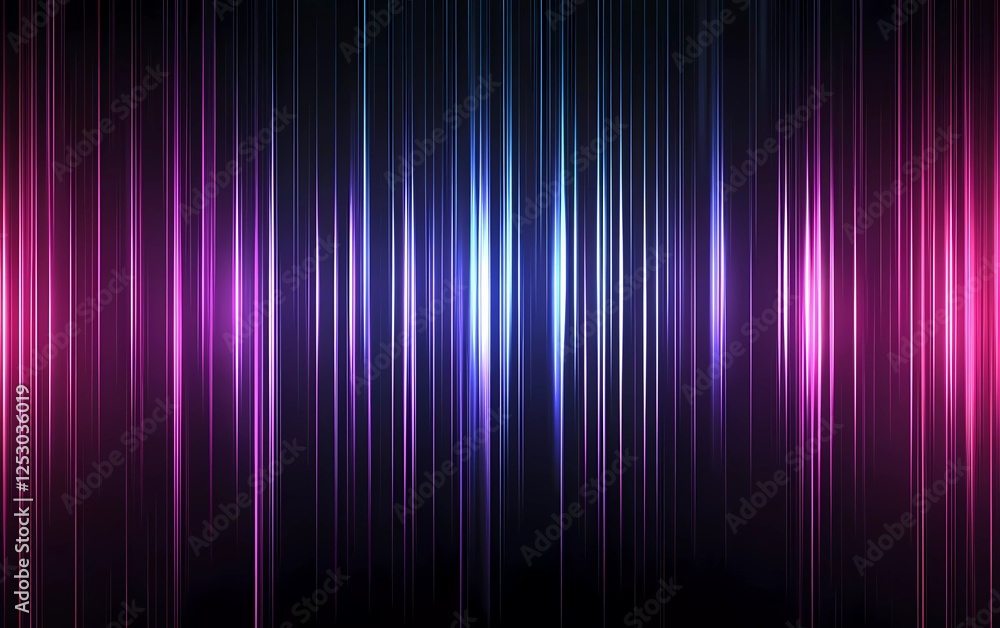 A gradient background with neon blue and purple sound waves, glowing in the dark, representing music or technology themes. The wave lines have an ethereal glow that adds depth to your design A gradient background with neon blue and purple sound waves, glowing in the dark, representing music or technology themes. The wave lines have an ethereal glow that adds depth to your design