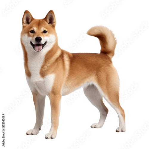 portrait of a shiba