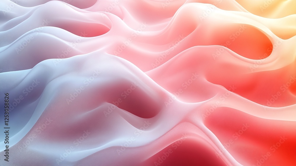 Fototapeta premium colorful wavy abstract background