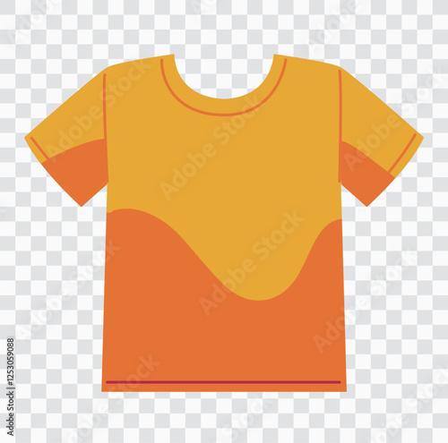 Orange T-Shirt Mock up