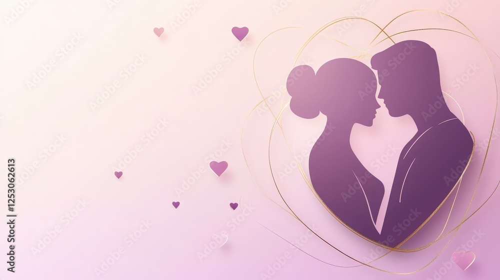 Exquisite Valentine's Day card cover: modern, simple and romantic, with diagonal composition, heart pattern and gradient background. Perfect for holiday greetings and romantic gifts. Exquisite Valentine's Day card cover: modern, simple and romantic, with diagonal composition, heart pattern and gradient background. Perfect for holiday greetings and romantic gifts.