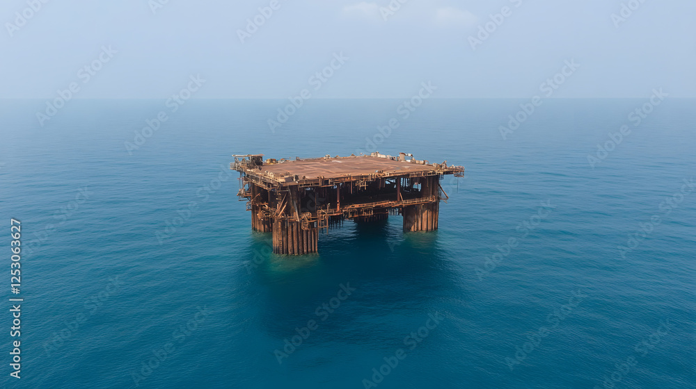 Abandoned oil rig transformed into a coral hotel, showcasing sustainable hospitality and marine conservation in a breathtaking coastal environment.
Abandoned oil rig transformed into a coral hotel, showcasing sustainable hospitality and marine conservation in a breathtaking coastal environment.