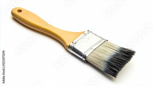 Wallpaper Mural Paint brush with paint on white background. Torontodigital.ca